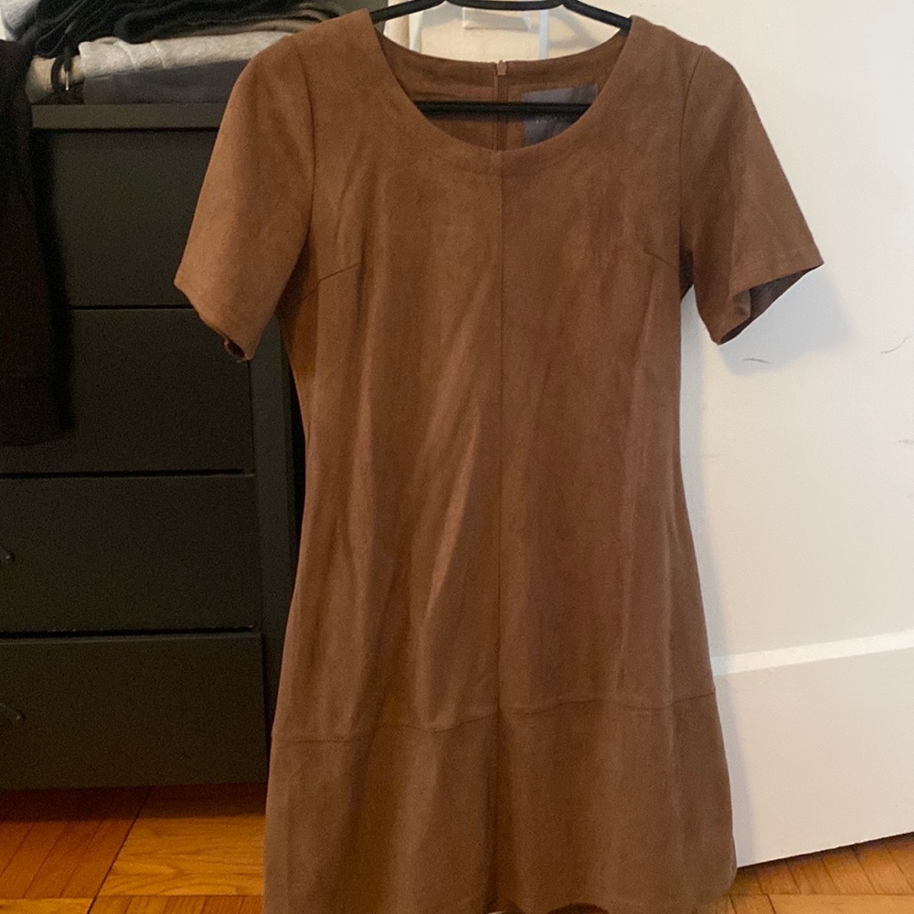 Suede Dress